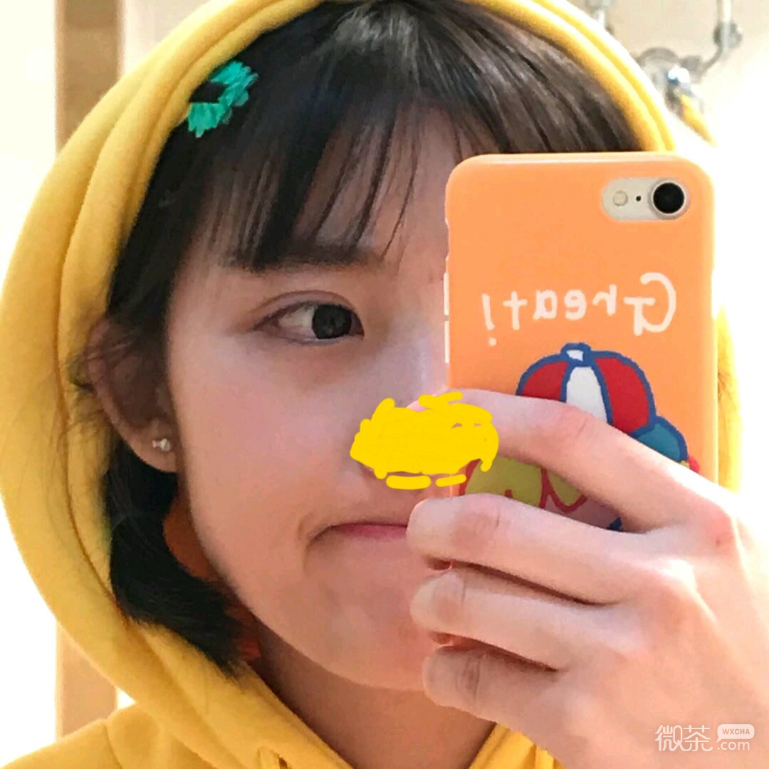 微信清新洒脱高颜值女头