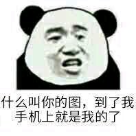 微信傻屌熊猫头斗图群聊表情包