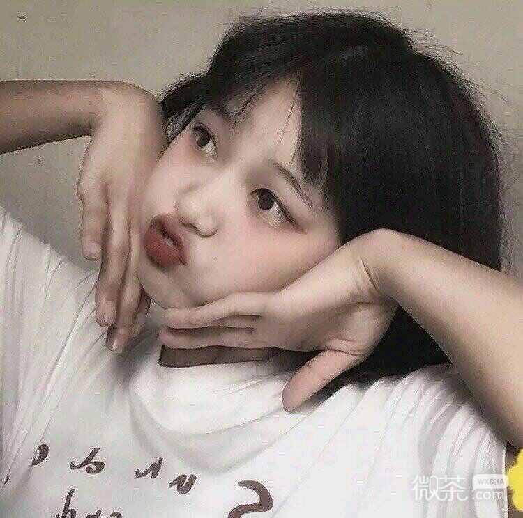 微信清新洒脱高颜值女头