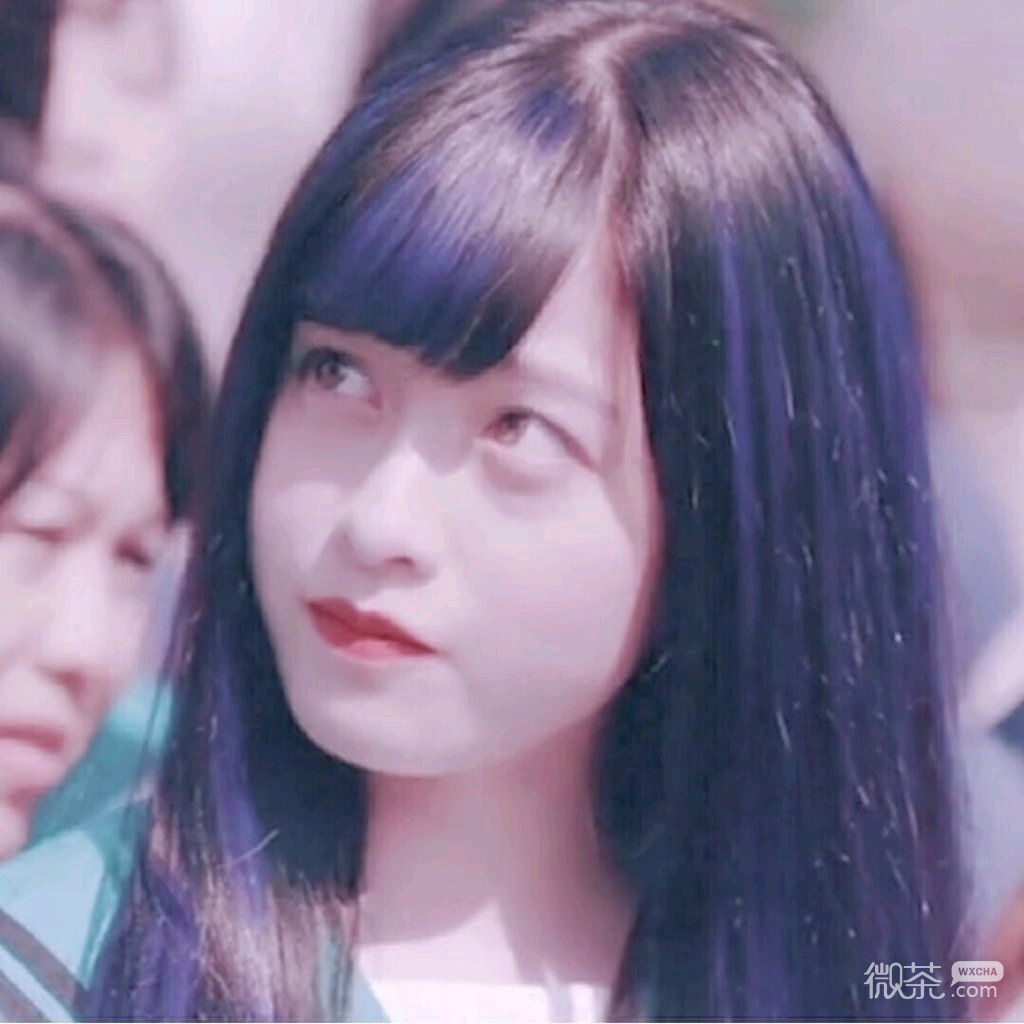微信情境洒脱个性女头
