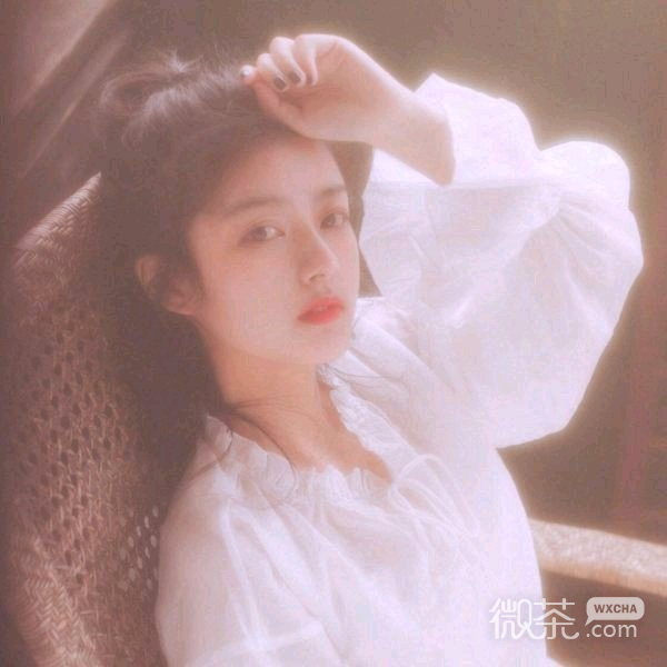 微信清新高颜值时尚迷人女头