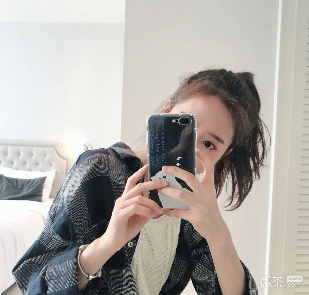 微信清新阳光可爱女头