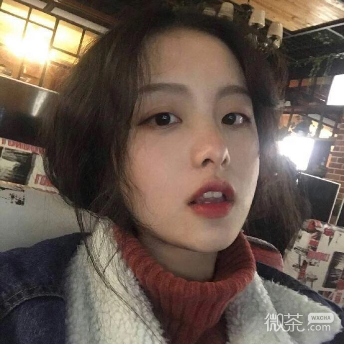 微信清新阳光可爱女头