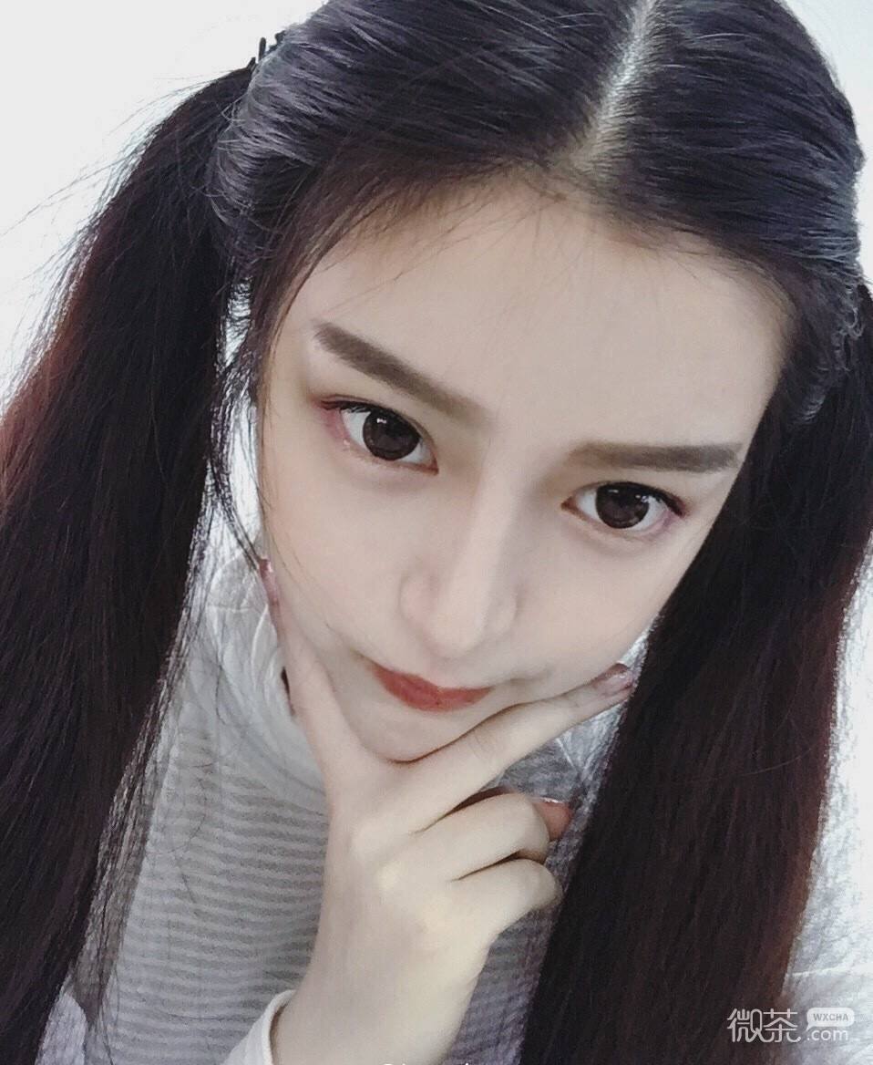 小清新阳光高颜值网红女头
