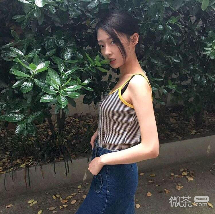 微信清新阳光可爱女头