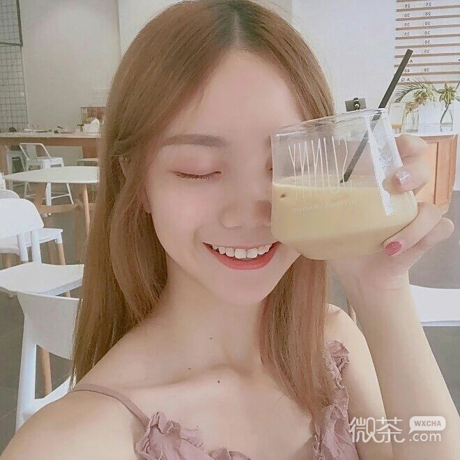 微信清新阳光可爱女头