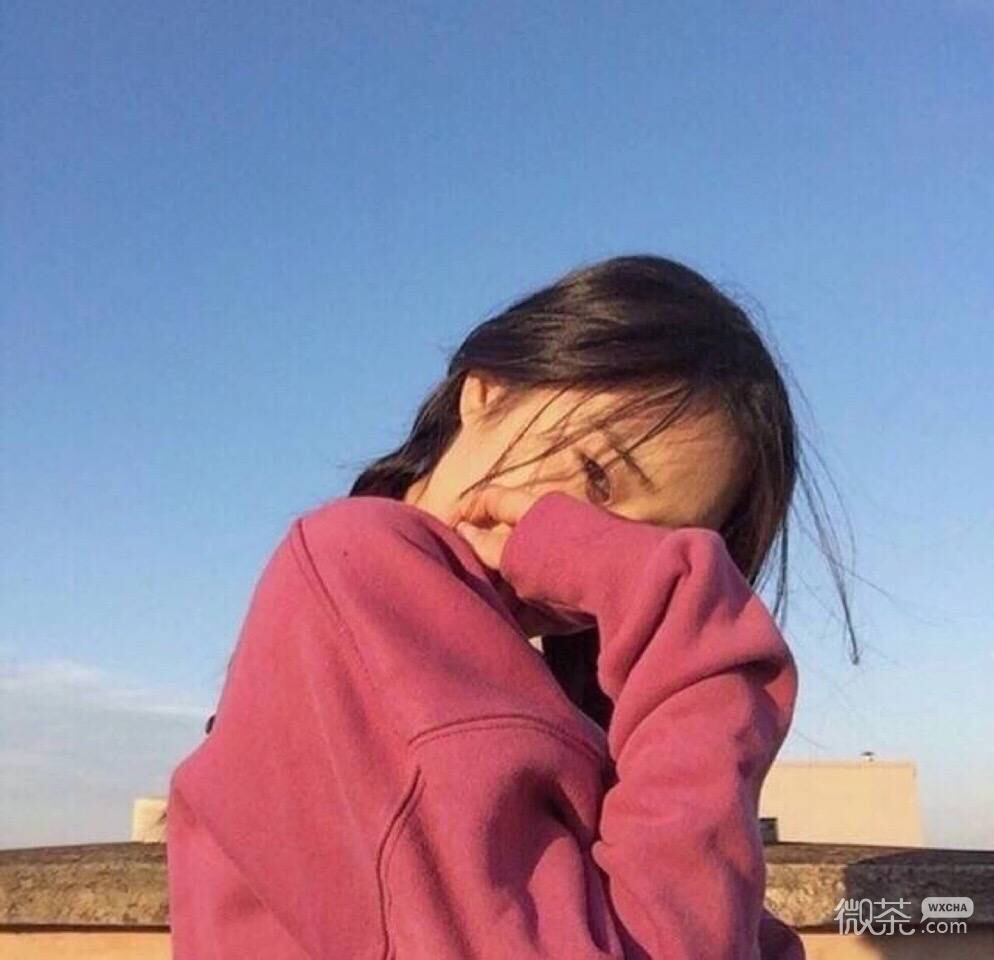微信清新唯美时尚女头