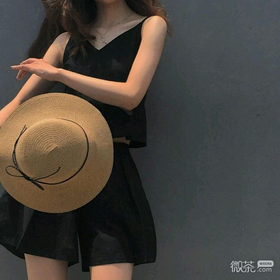 微信清新阳光可爱女头