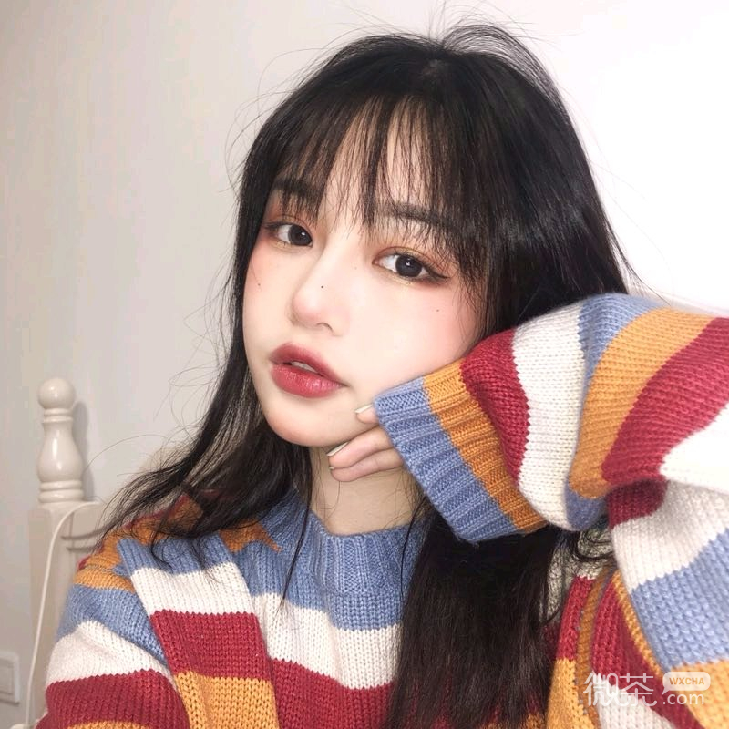 微信小清新高颜值性感女头