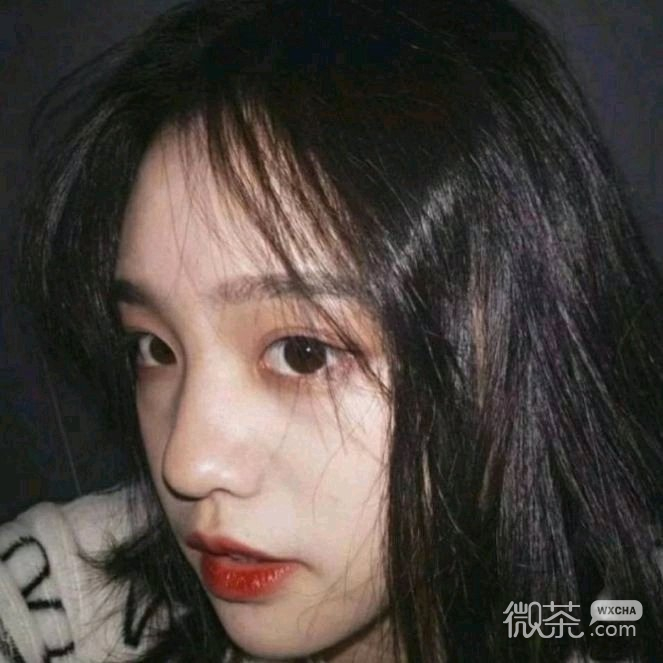 微信小清新高颜值性感女头