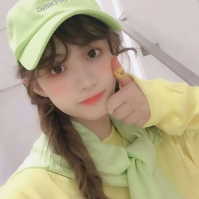 可爱萌系小清新软妹风美女微信头像下载