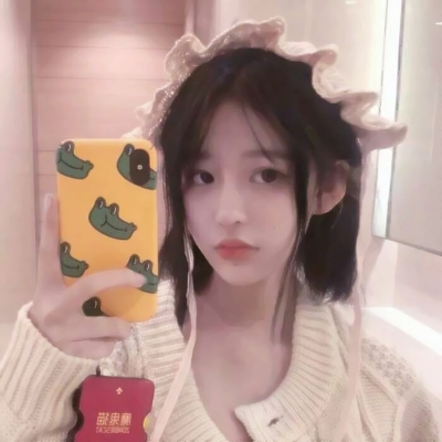 可爱萌系小清新软妹风美女微信头像下载