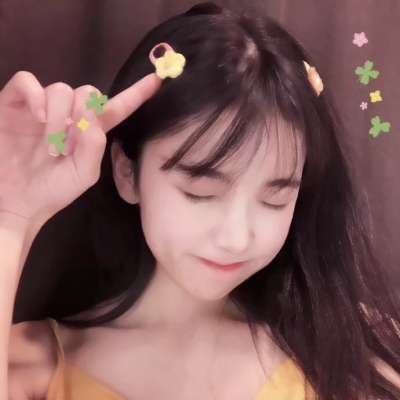 可爱甜系小清新美女系列微信头像下载
