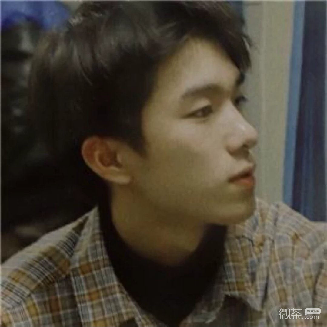 微信日系青春性感男头