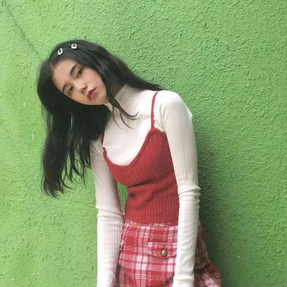 微信温馨佛系时尚女头