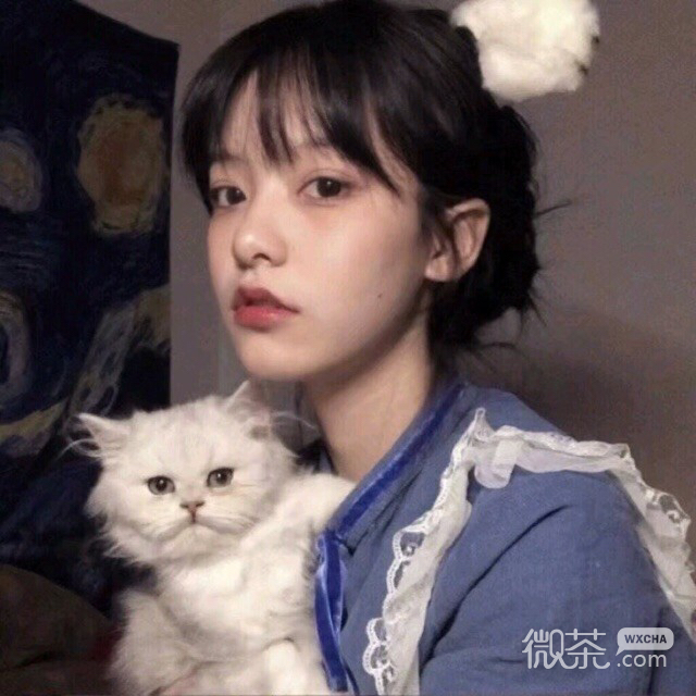 微信性感好看傲娇女头