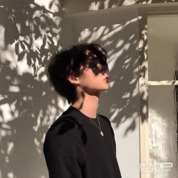 微信性感帅气潮流男头