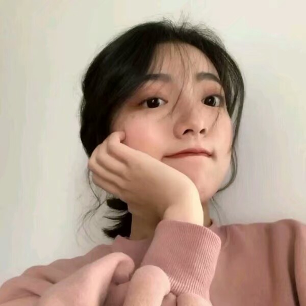 微信简洁森系性感女头