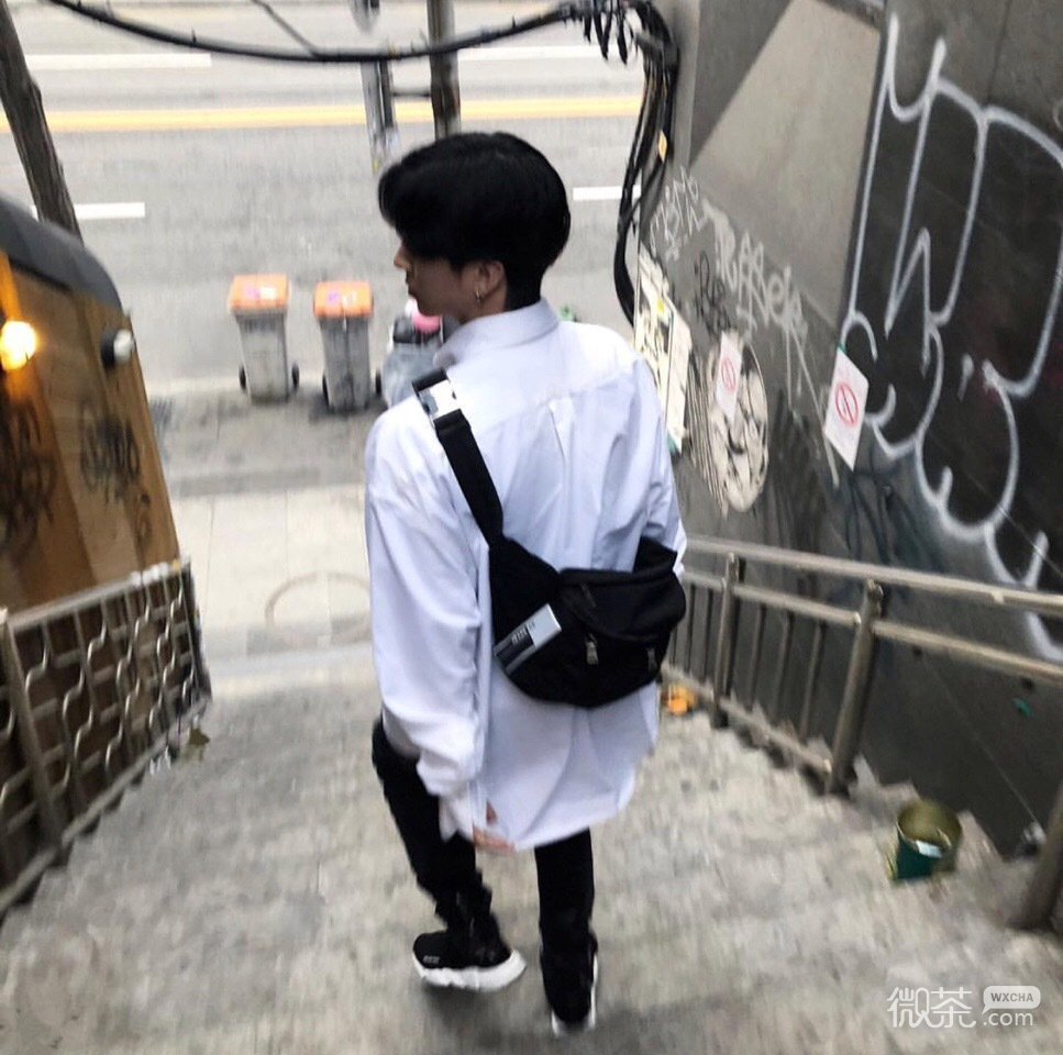微信小清新暖男男头