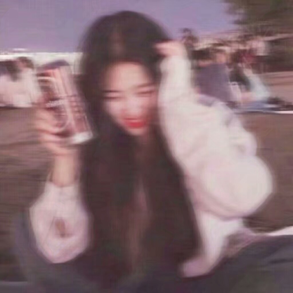 微信清纯森系性感好看女头