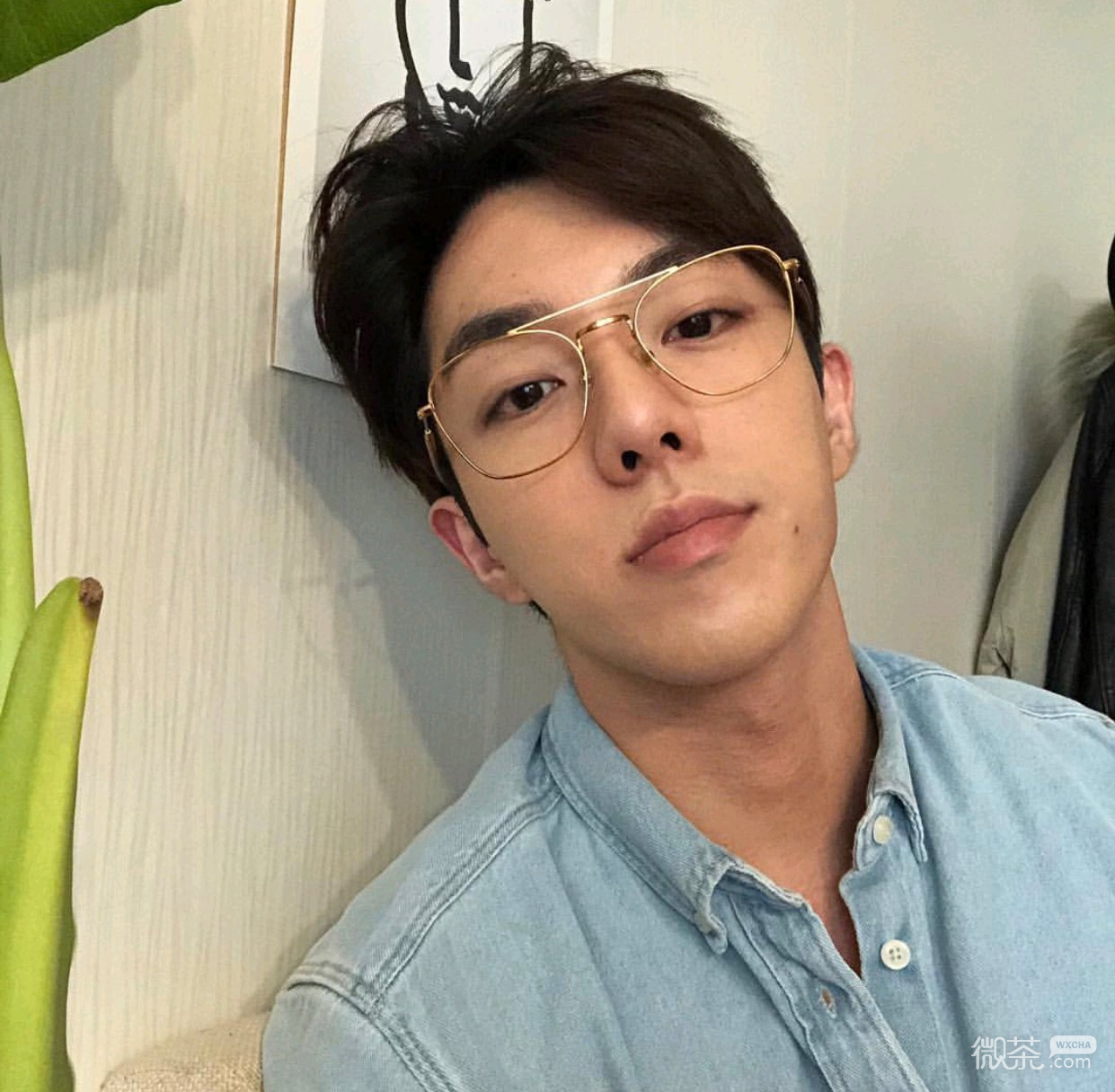 微信小清新暖男男头