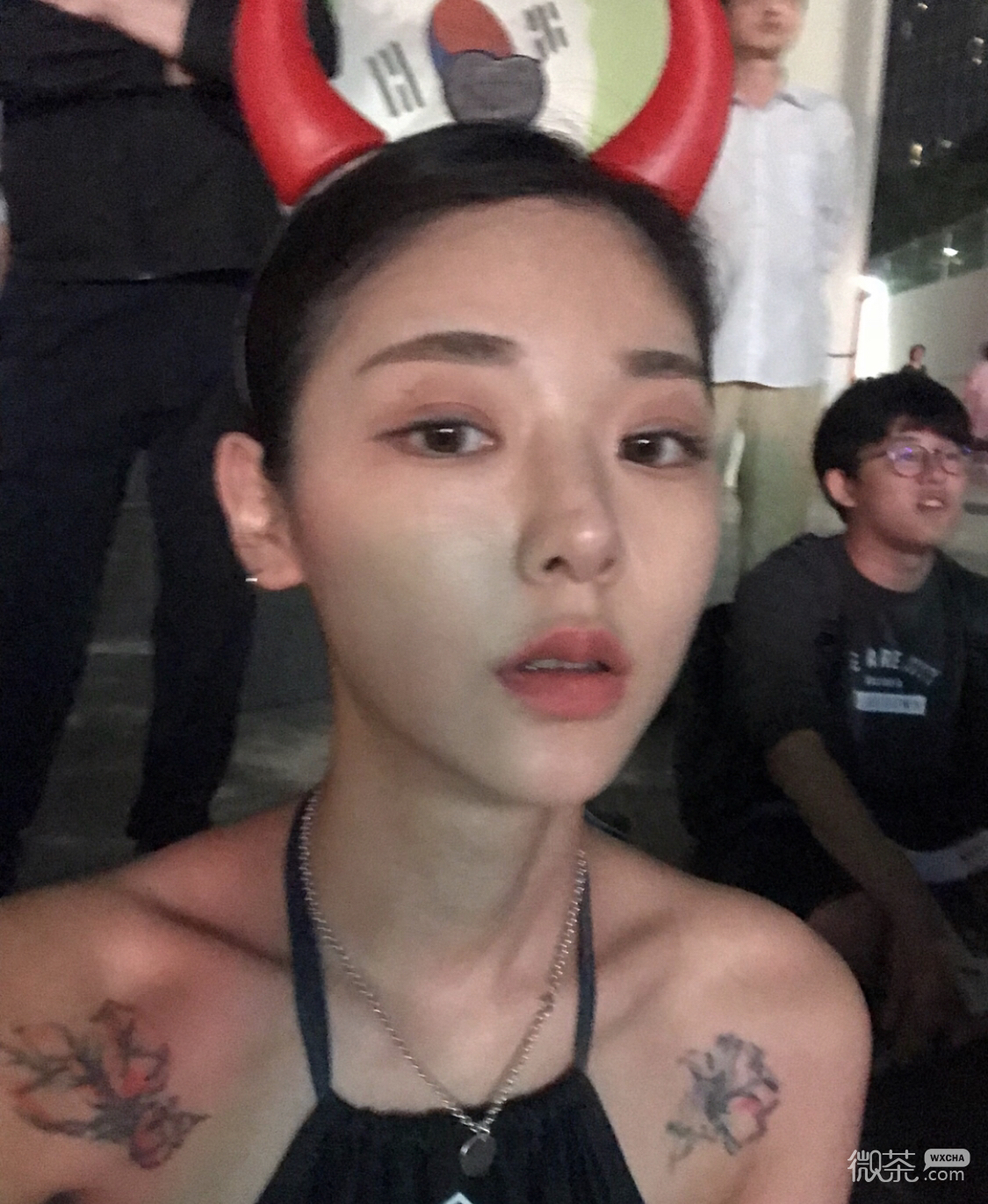 清新长发文艺性感微信女头