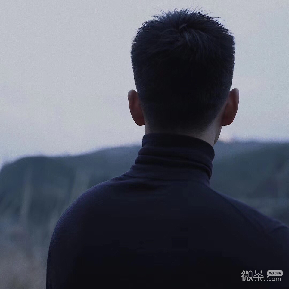 微信清新帅气性感男头