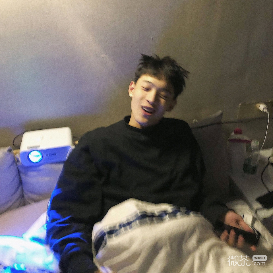 微信清新帅气性感男头