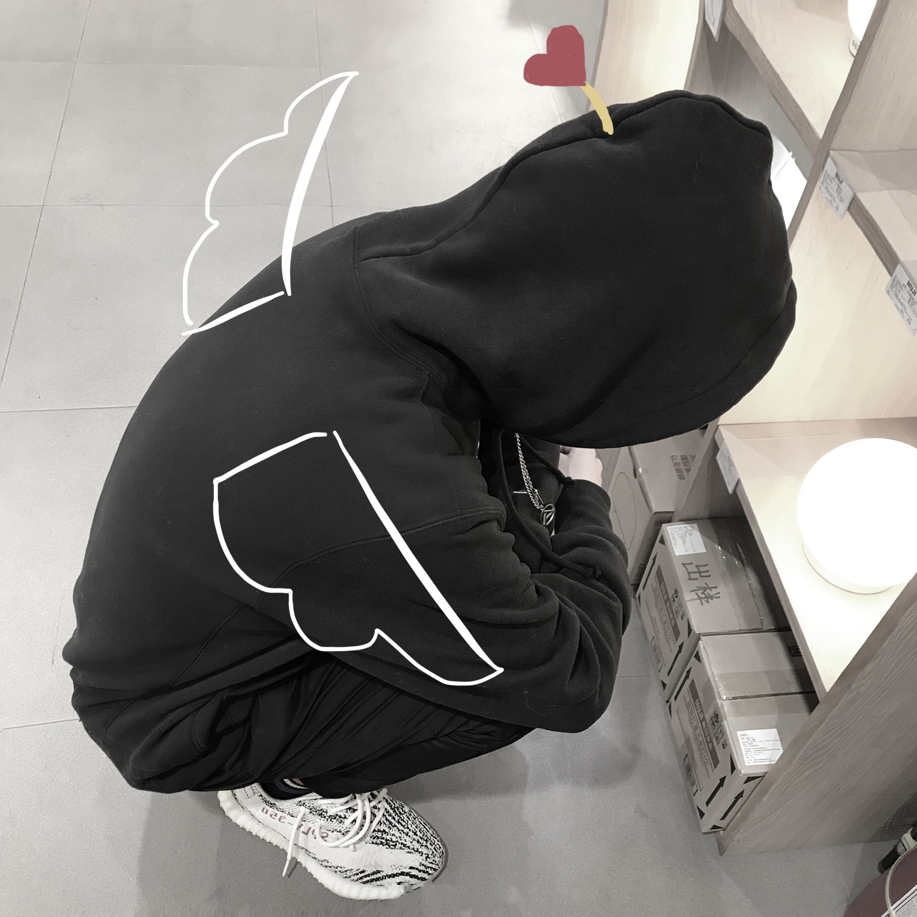 微信清新冷酷帅气男头