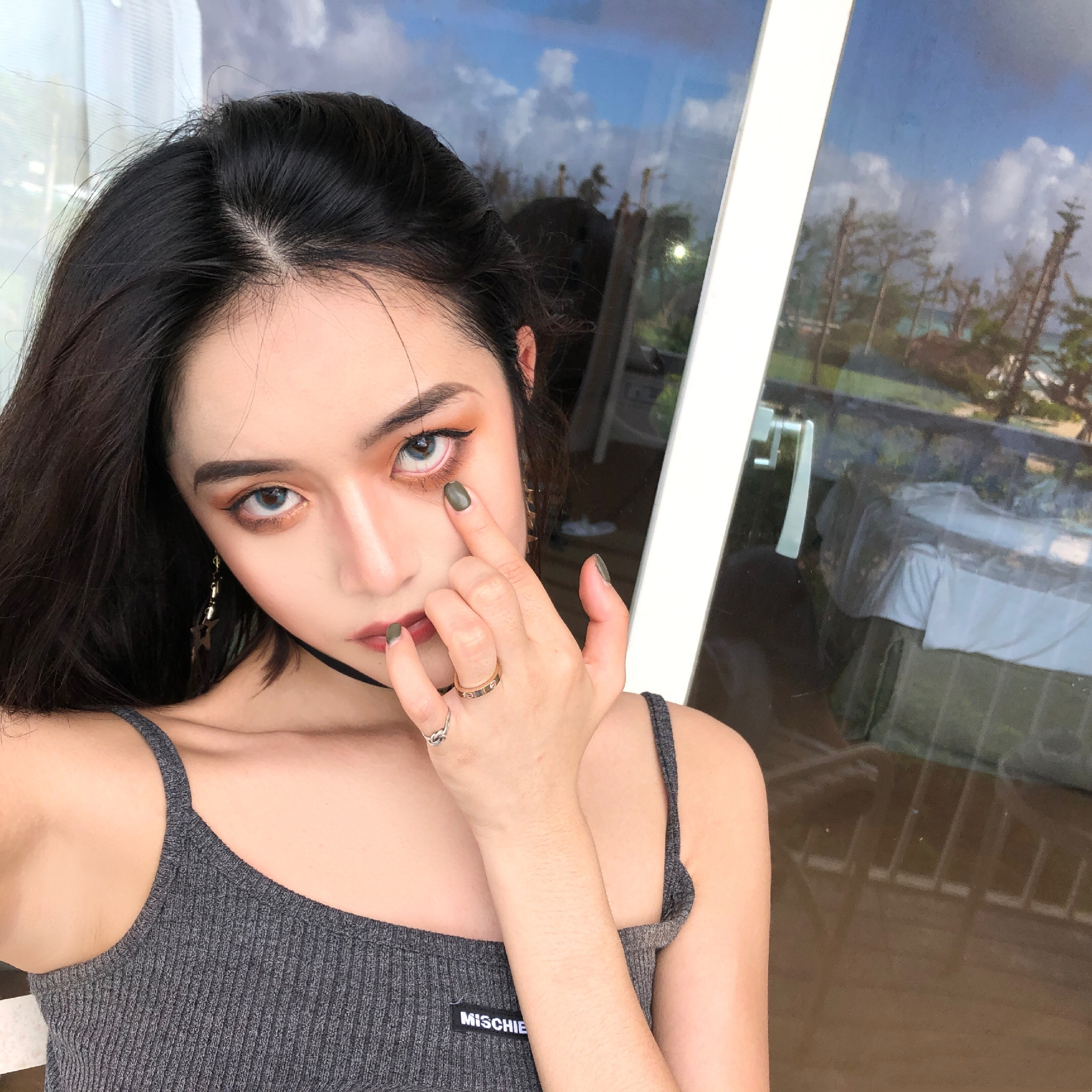 微信潮流气质性感女头