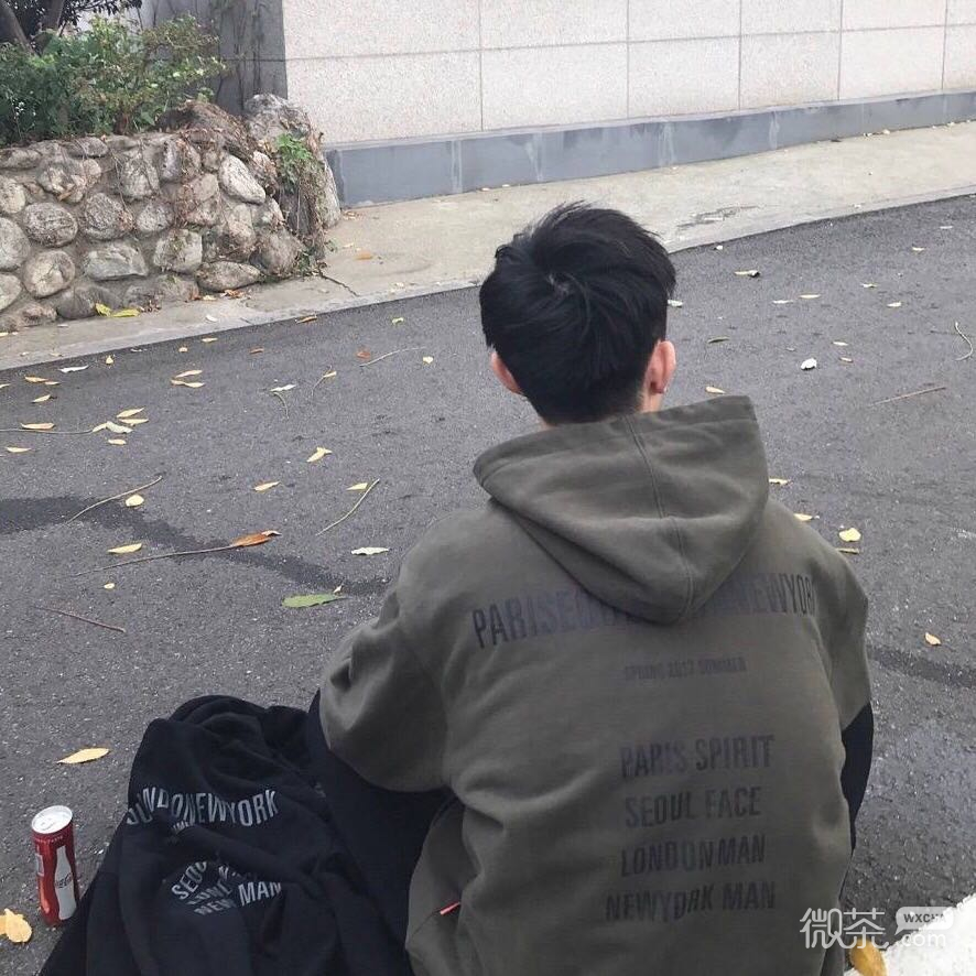微信清新帅气性感男头