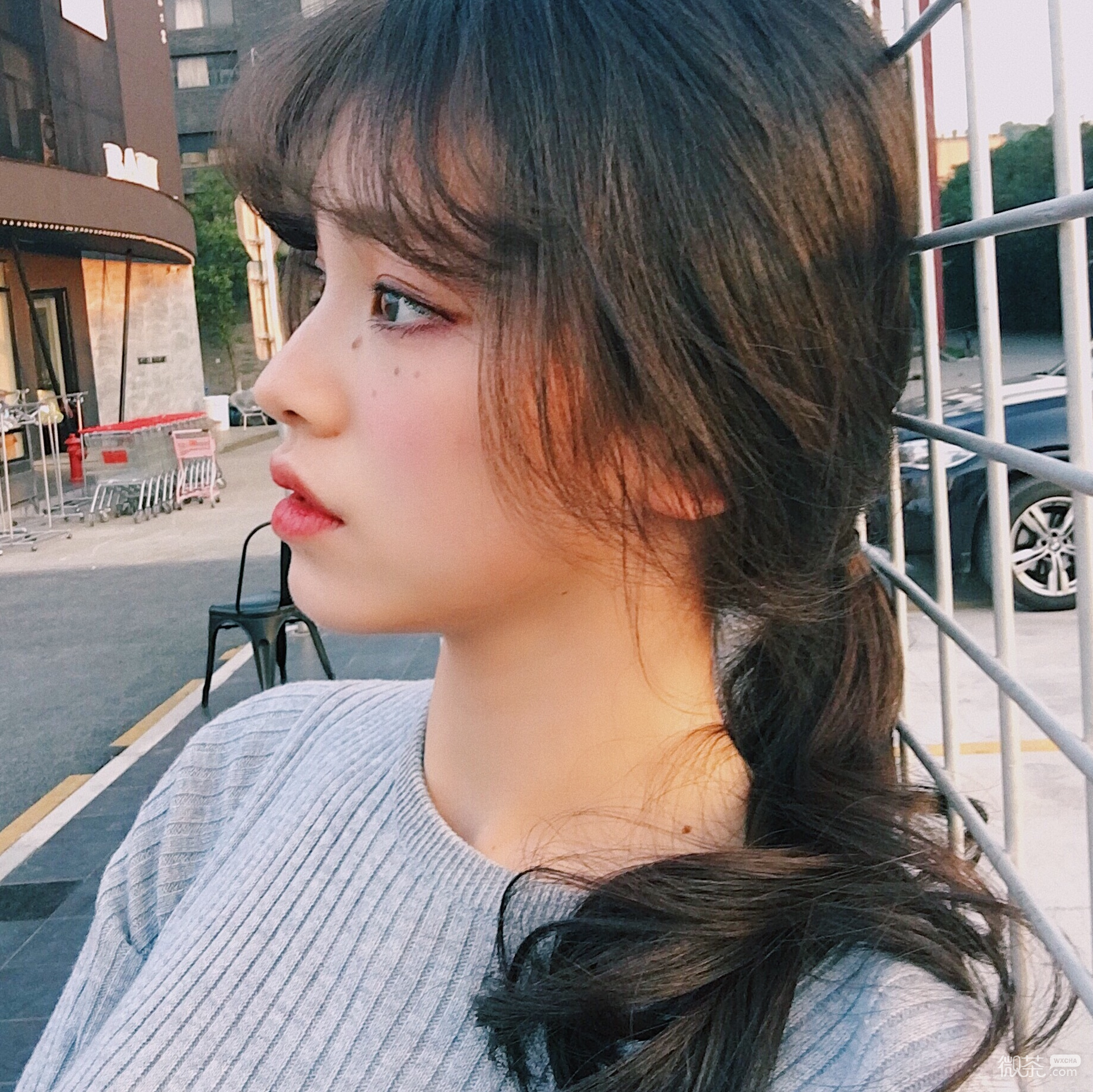 微信清新纯洁可爱女头