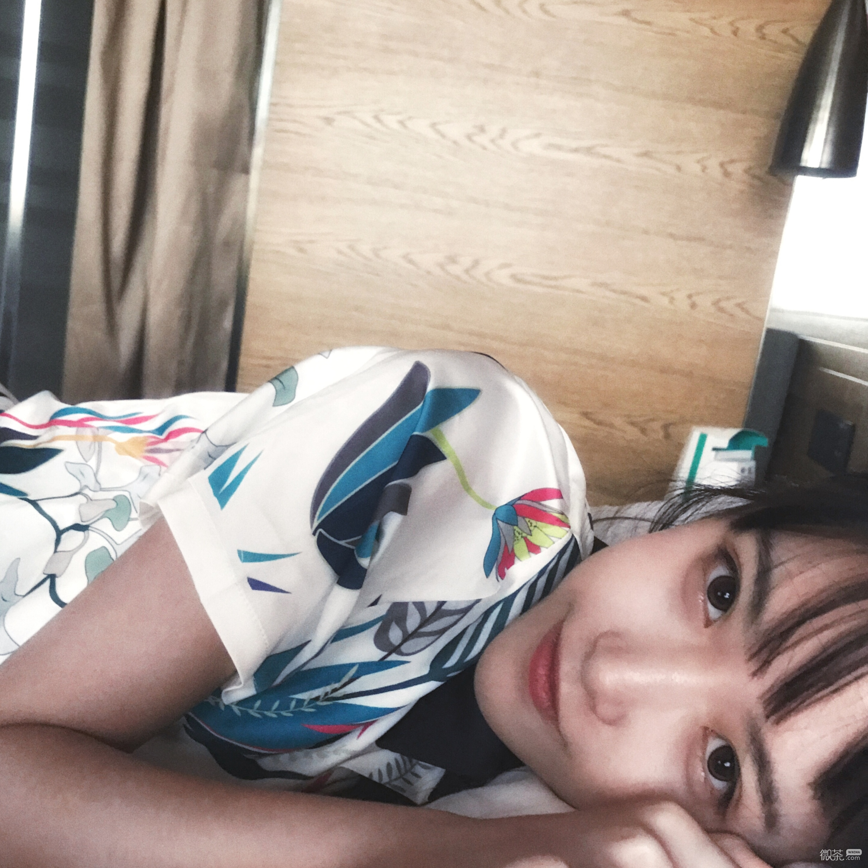 清新高颜值迷人微信网红女头