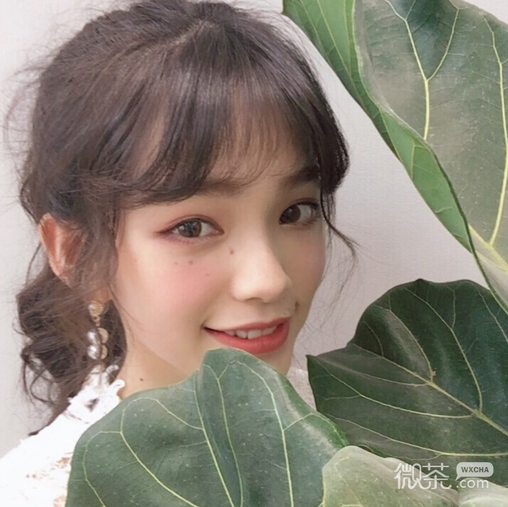 微信清新纯洁可爱女头