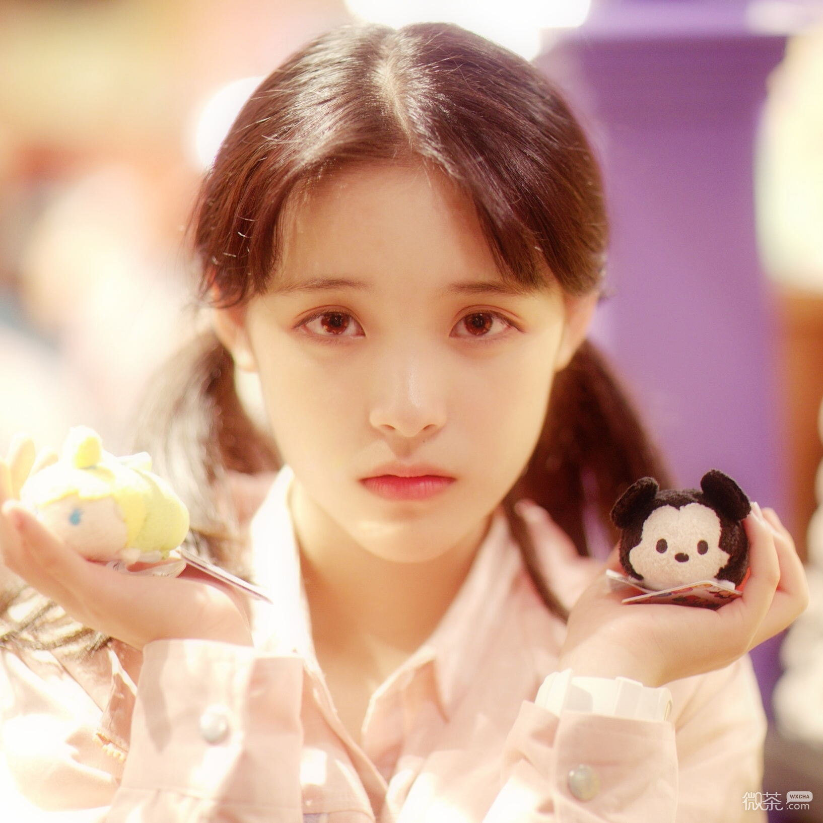 清新阳光可爱微信女头