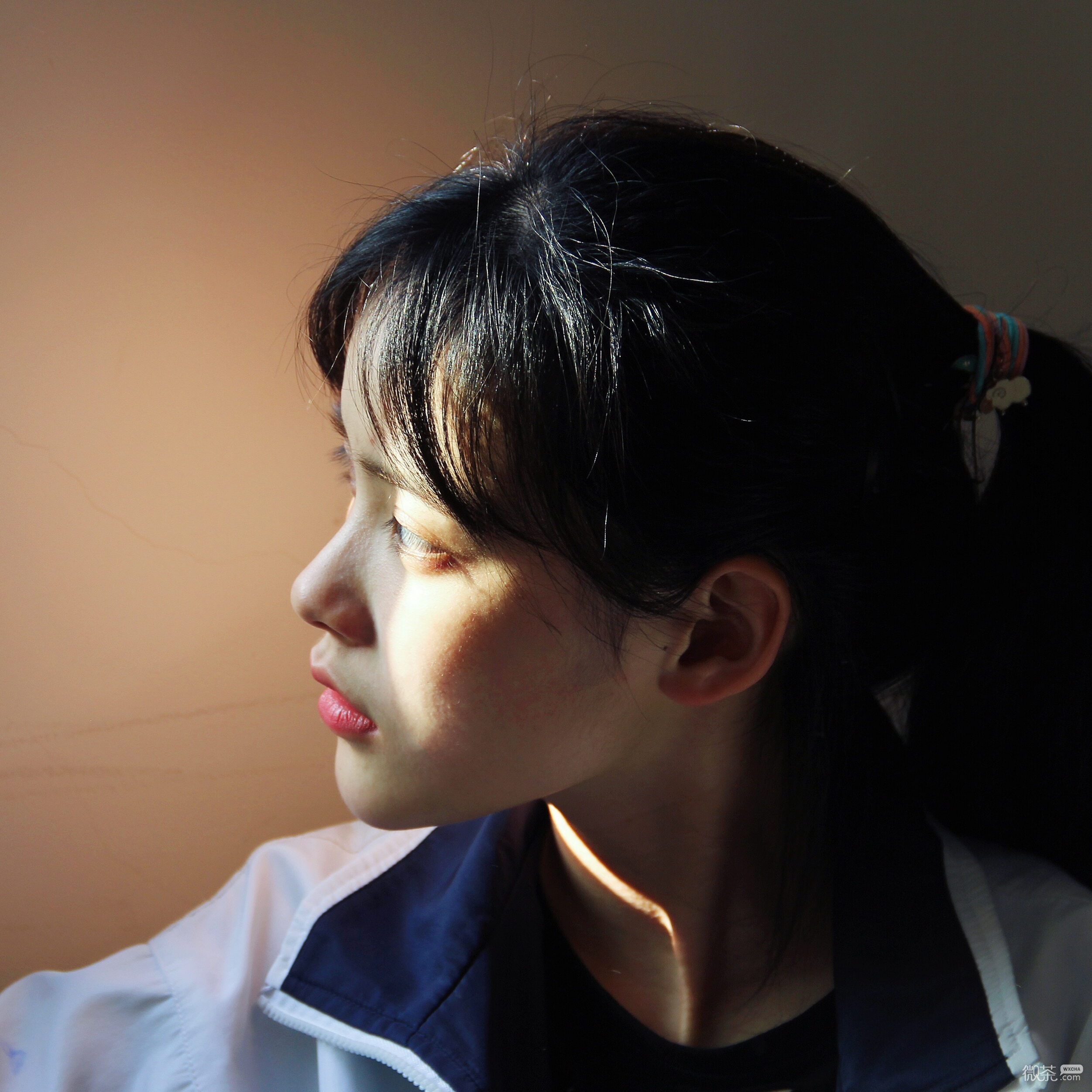 清新阳光可爱微信女头
