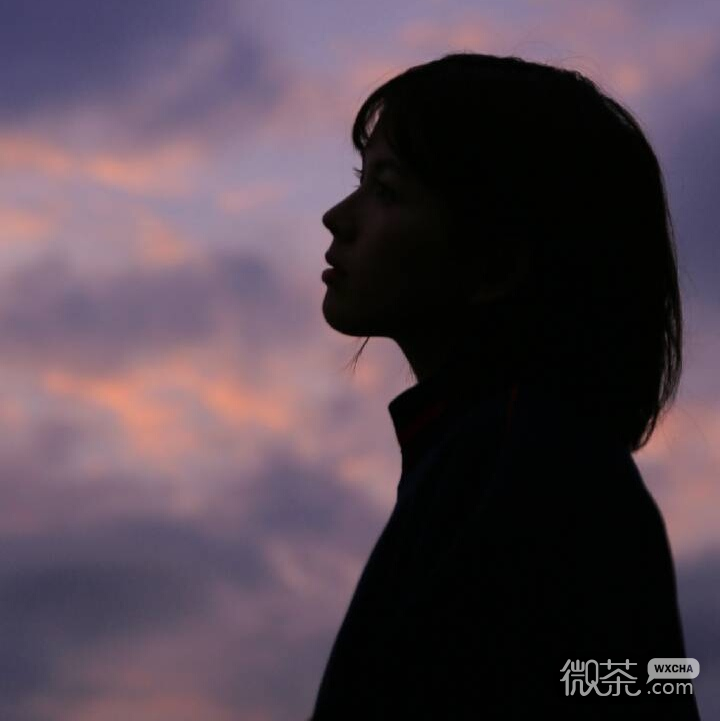 清新阳光可爱微信女头