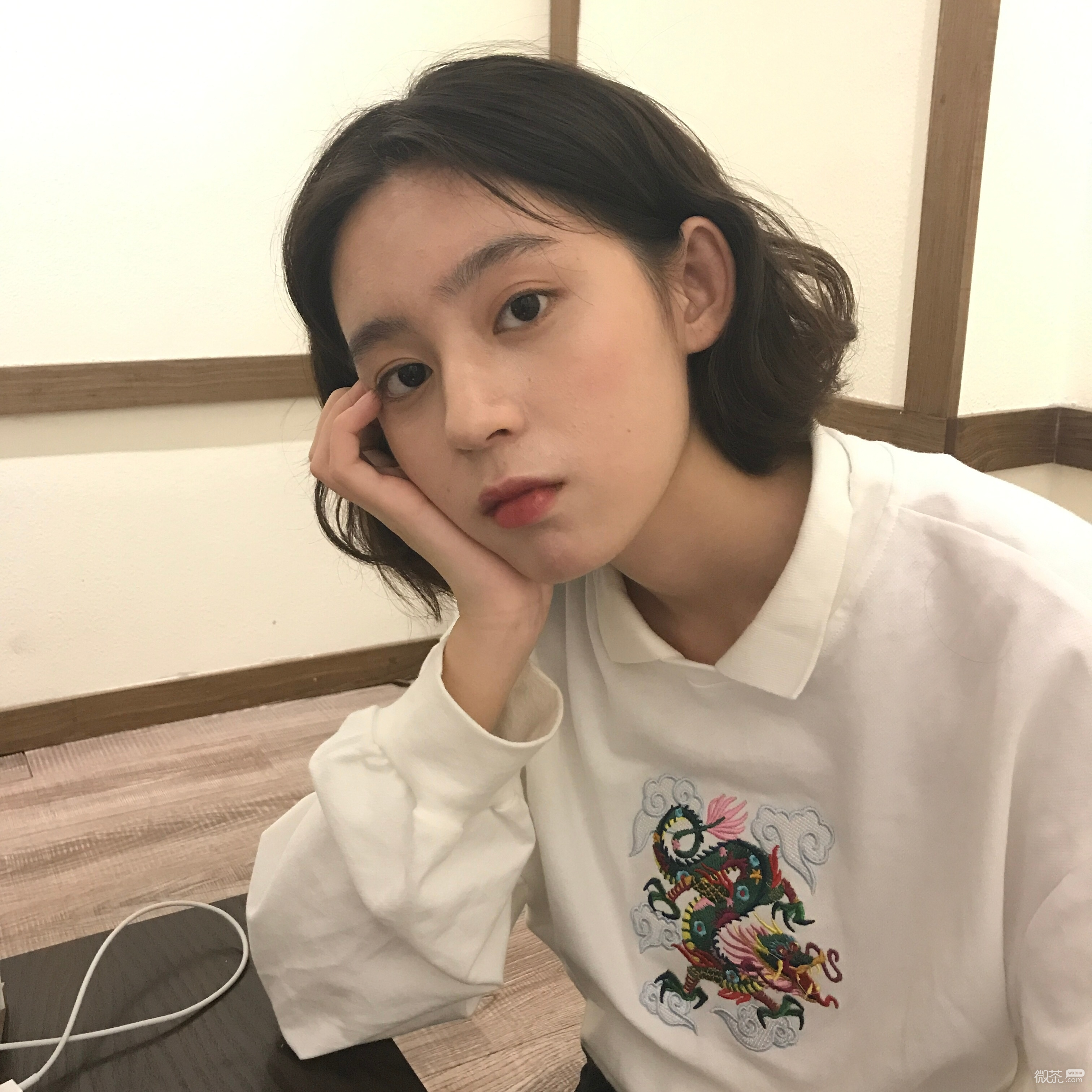 微信清新纯洁可爱女头