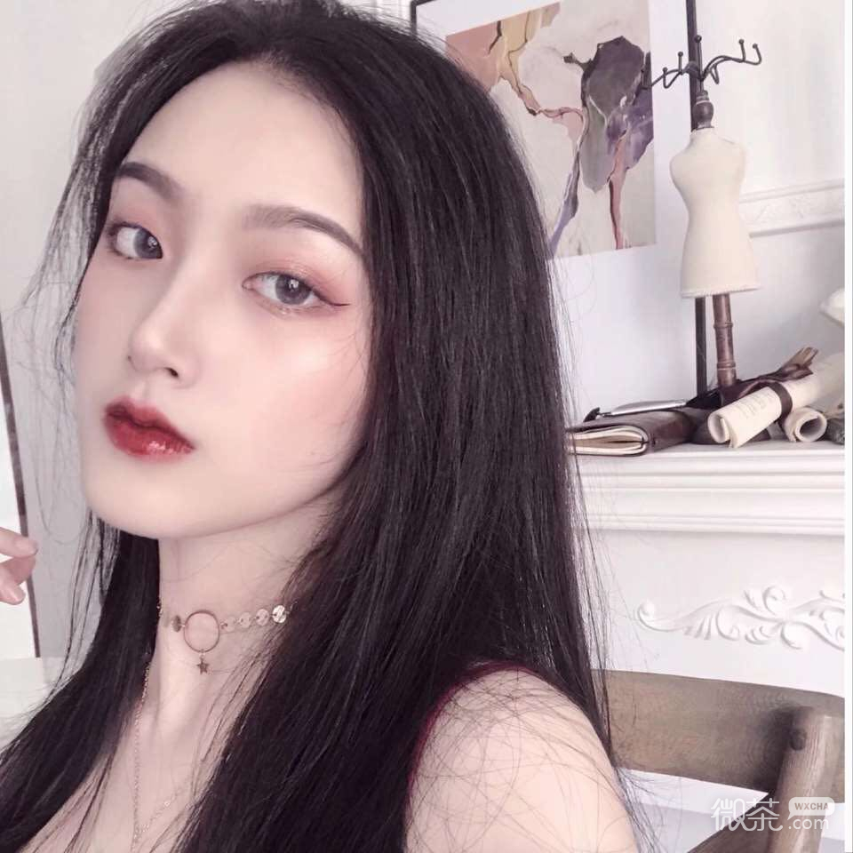 微信清新可爱好看女头