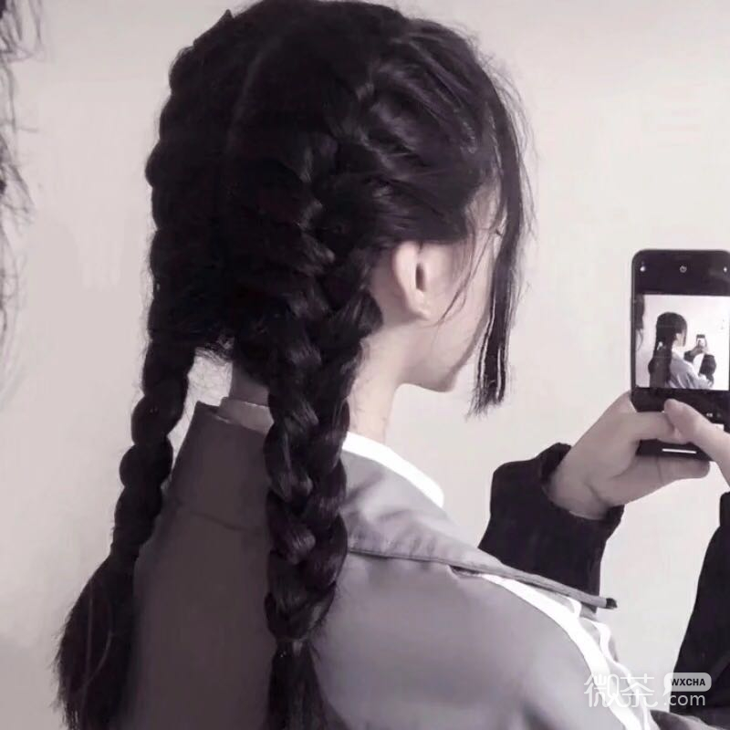 微信清新可爱好看女头