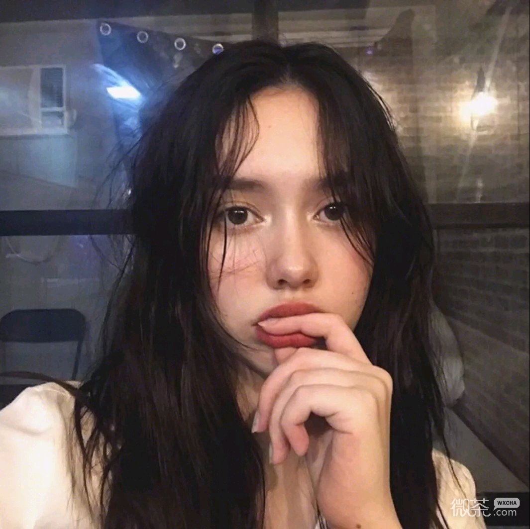 微信漂亮高颜值好看女头
