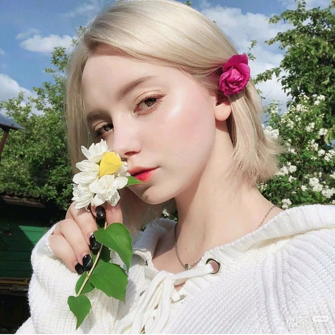 微信漂亮高颜值好看女头