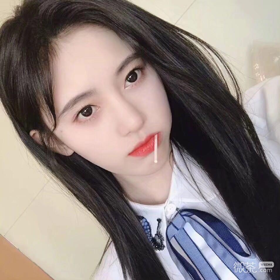 微信清新可爱好看女头