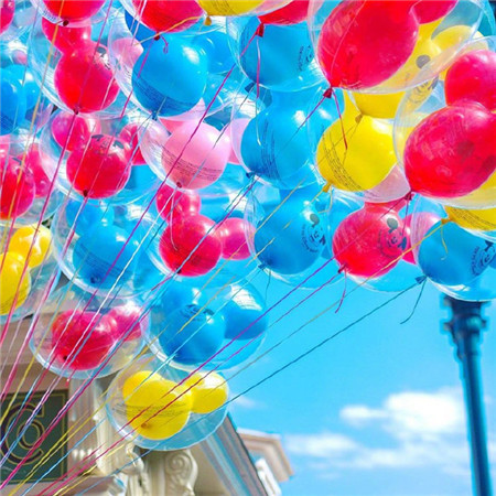 迪士尼米老鼠系列微信唯美气球图片下载