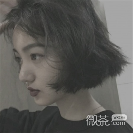 唯美好看高颜值的灰色系女生微信图片下载
