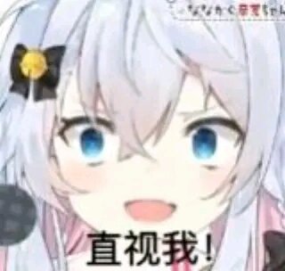 直视我微信二次元斗图表情包