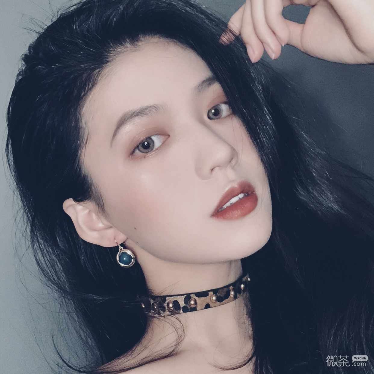 微信清新时尚御姐女头