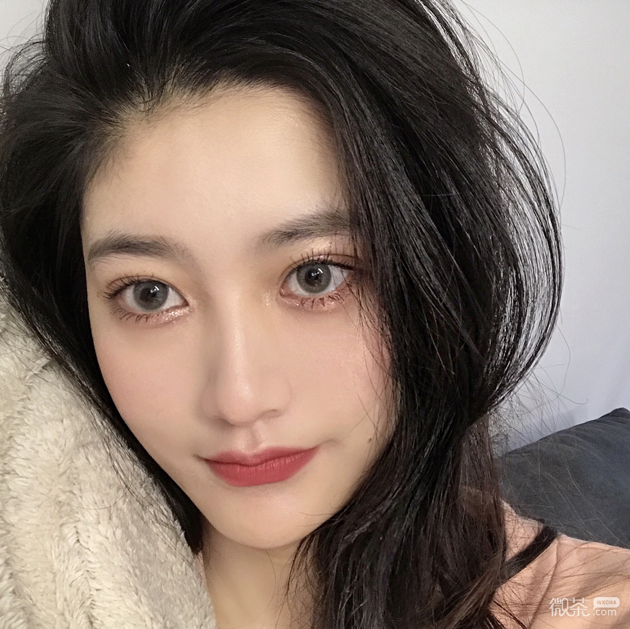 微信好看高颜值时尚长发女头