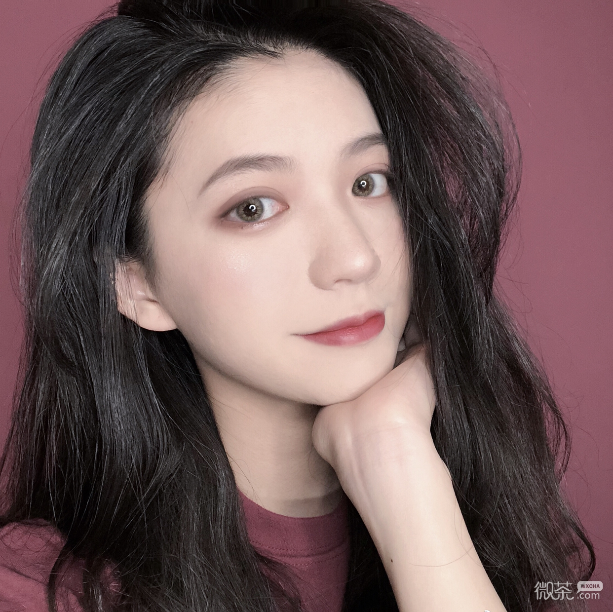 微信清新时尚御姐女头
