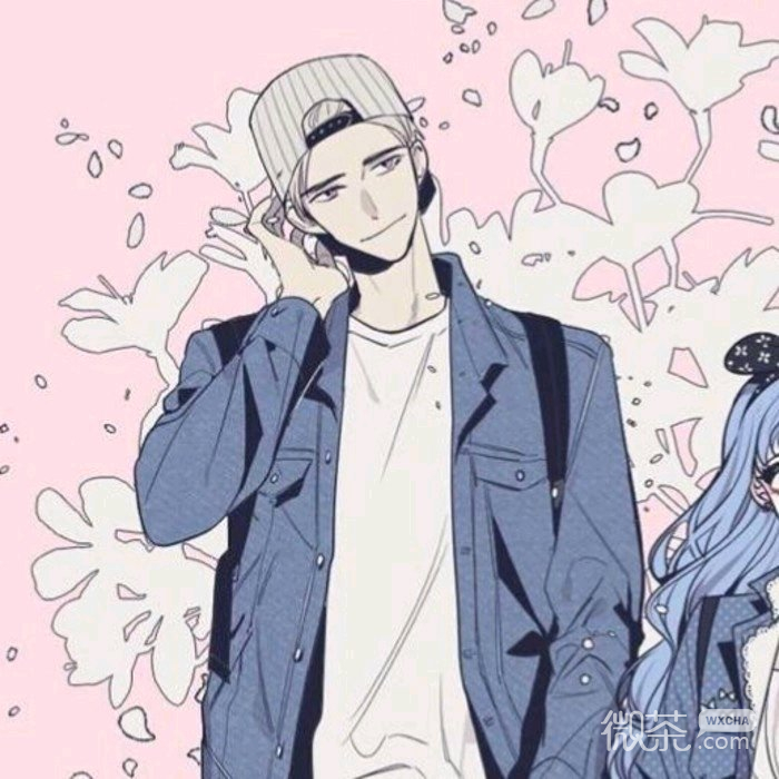 微信简洁爱情二次元情头